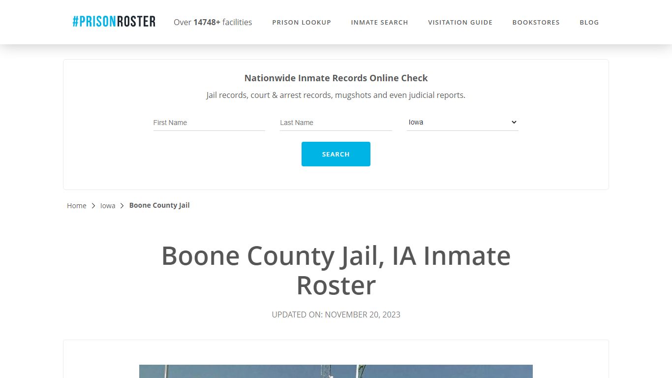 Boone County Jail, IA Inmate Roster - Prisonroster